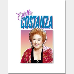 Estelle Costanza Aesthetic 90s Style Tribute Artwork Posters and Art
